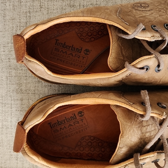 Timberland Smart Waterproof Tan Shoes - Picture 3 of 11